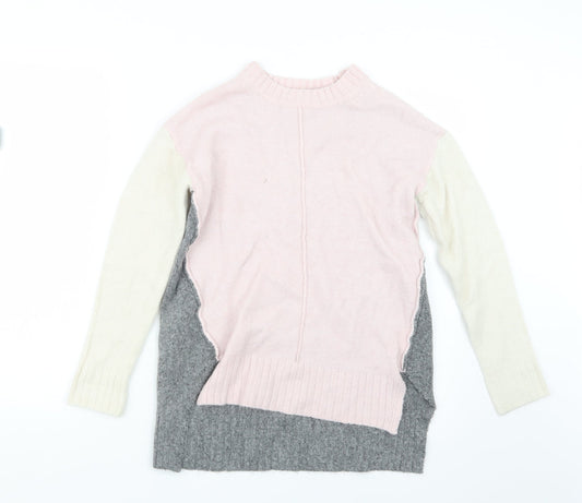 Womens UK Size S Marks and Spencer Pink Pullover Jumper