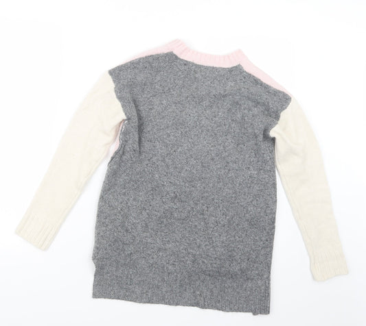 Womens UK Size S Marks and Spencer Pink Pullover Jumper