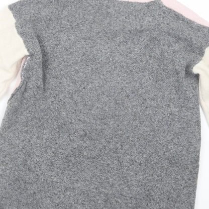 Womens UK Size S Marks and Spencer Pink Pullover Jumper