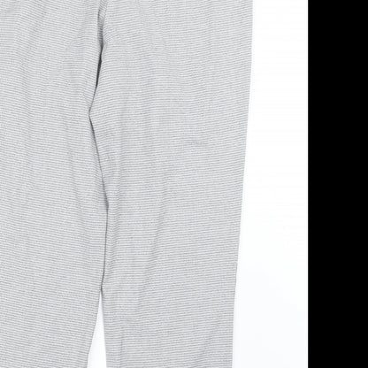 Carolina Belle Womens Grey Houndstooth  Trousers  Size 14 L25.5 in