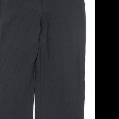 Marks and Spencer Womens Grey   Trousers  Size 14 L28 in