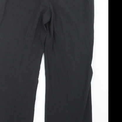 Marks and Spencer Womens Grey   Trousers  Size 14 L28 in