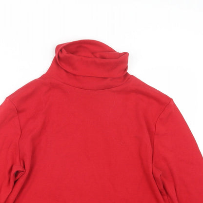 Womens UK Size 14 Emreco Red Pullover Jumper