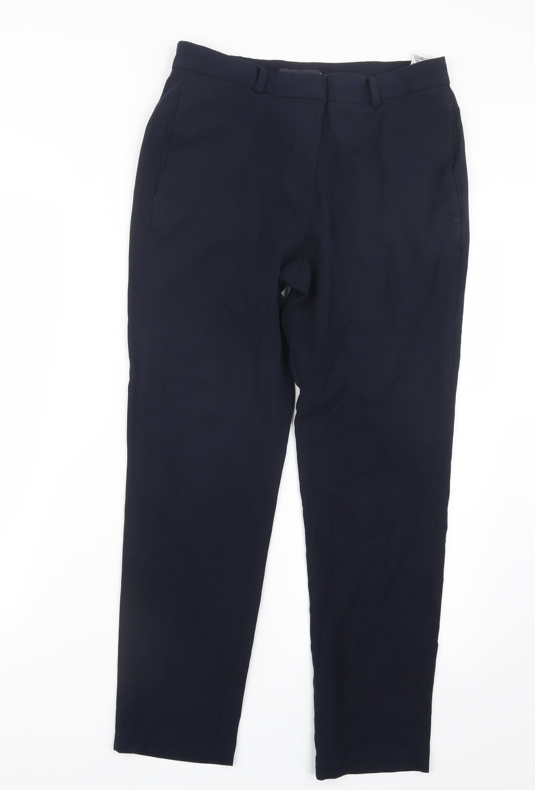 Womens UK Size 10 Marks and Spencer Regular Fit  Blue Trousers