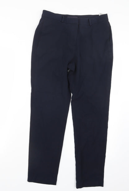 Womens UK Size 10 Marks and Spencer Regular Fit  Blue Trousers