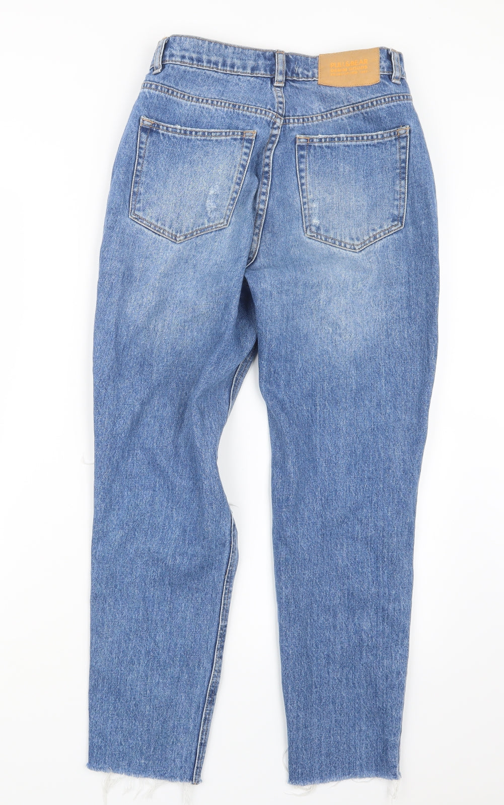 Pull&Bear Womens Blue  Denim Mom Jeans Size 6 L26 in