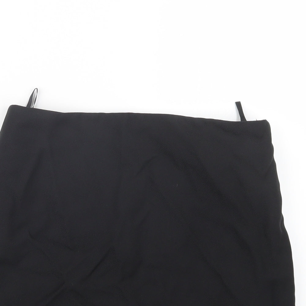 Beau Brummel Womens Black   Straight & Pencil Skirt Size 28 in