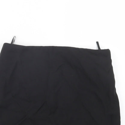 Beau Brummel Womens Black   Straight & Pencil Skirt Size 28 in