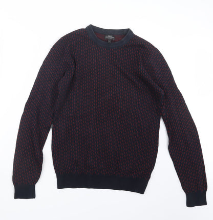 NEXT Mens Blue  Knit Pullover Jumper Size S