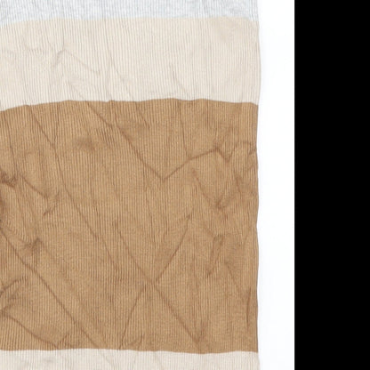 Marks and Spencer Womens Beige Striped  Straight & Pencil Skirt Size S