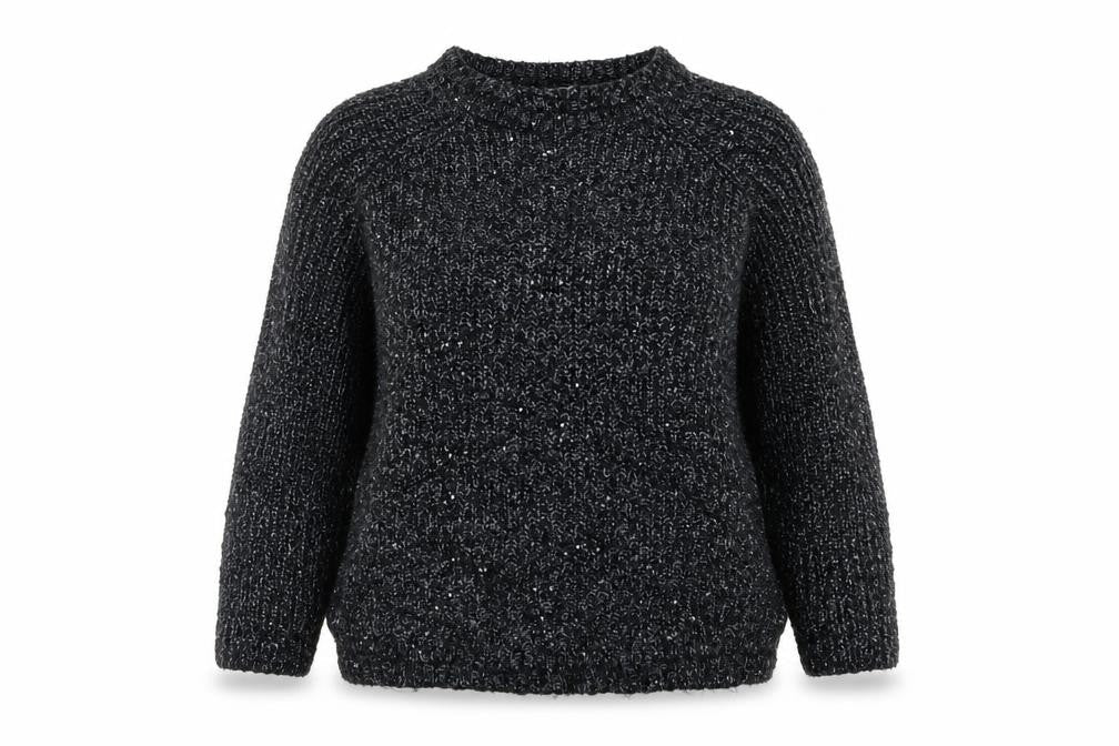 Womens UK Size 14 Nutmeg Grey Pullover Jumper