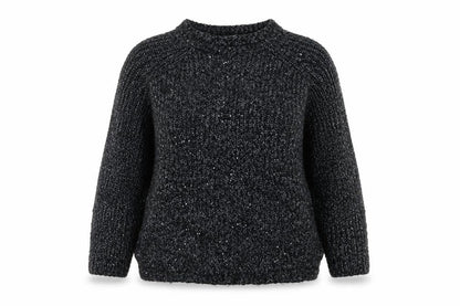 Womens UK Size 14 Nutmeg Grey Pullover Jumper
