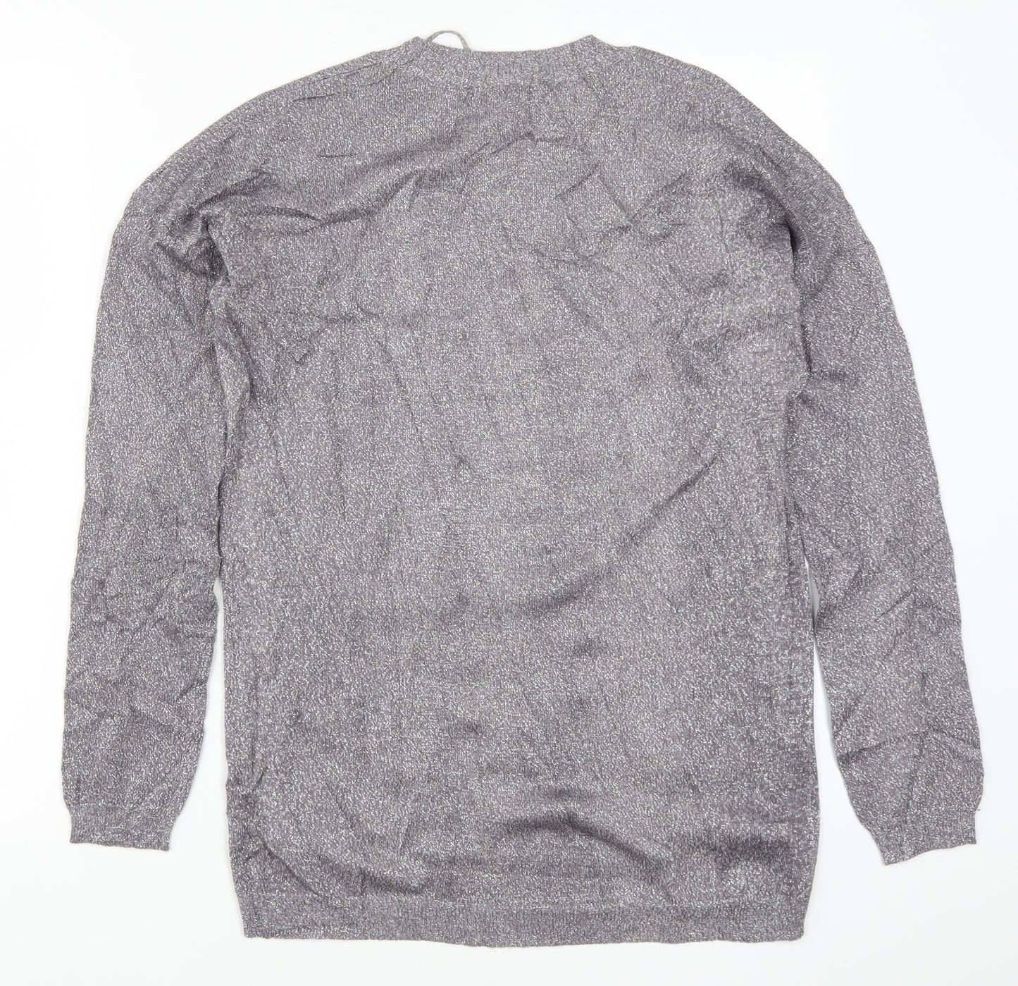 Womens UK Size 8 Atmosphere Grey Pullover Jumper