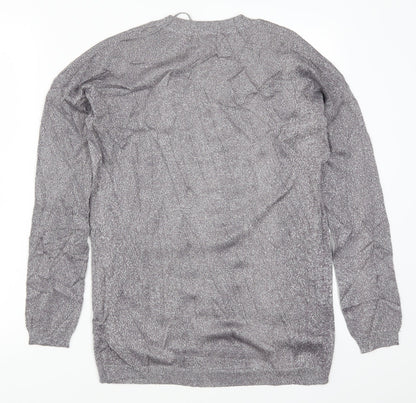 Womens UK Size 8 Atmosphere Grey Pullover Jumper