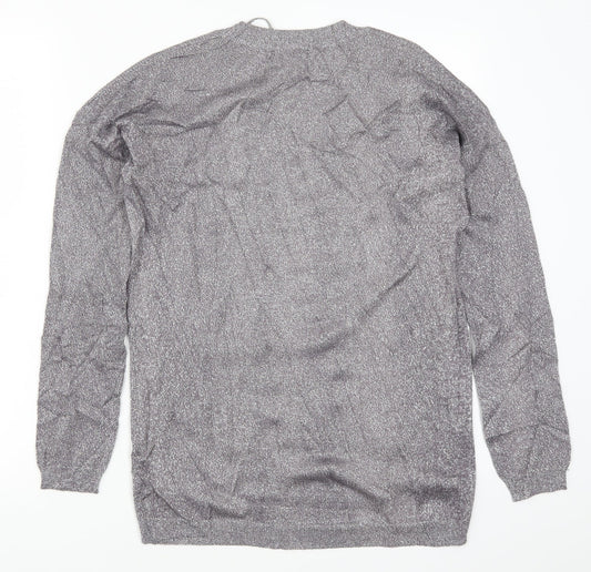 Womens UK Size 8 Atmosphere Grey Pullover Jumper