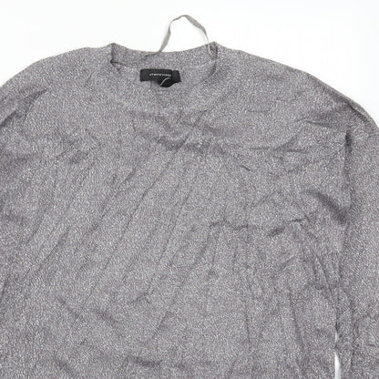 Womens UK Size 8 Atmosphere Grey Pullover Jumper