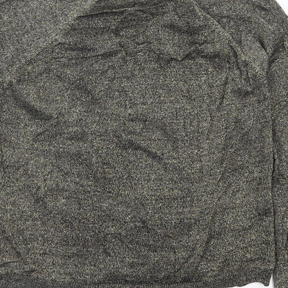 Womens UK Size S Preworn Gold Cardigan Jumper