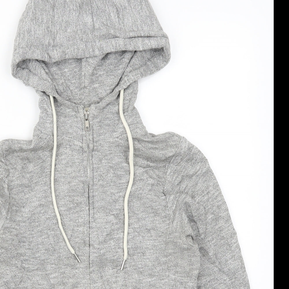 Atmosphere Womens Grey   Full Zip Hoodie Size 6