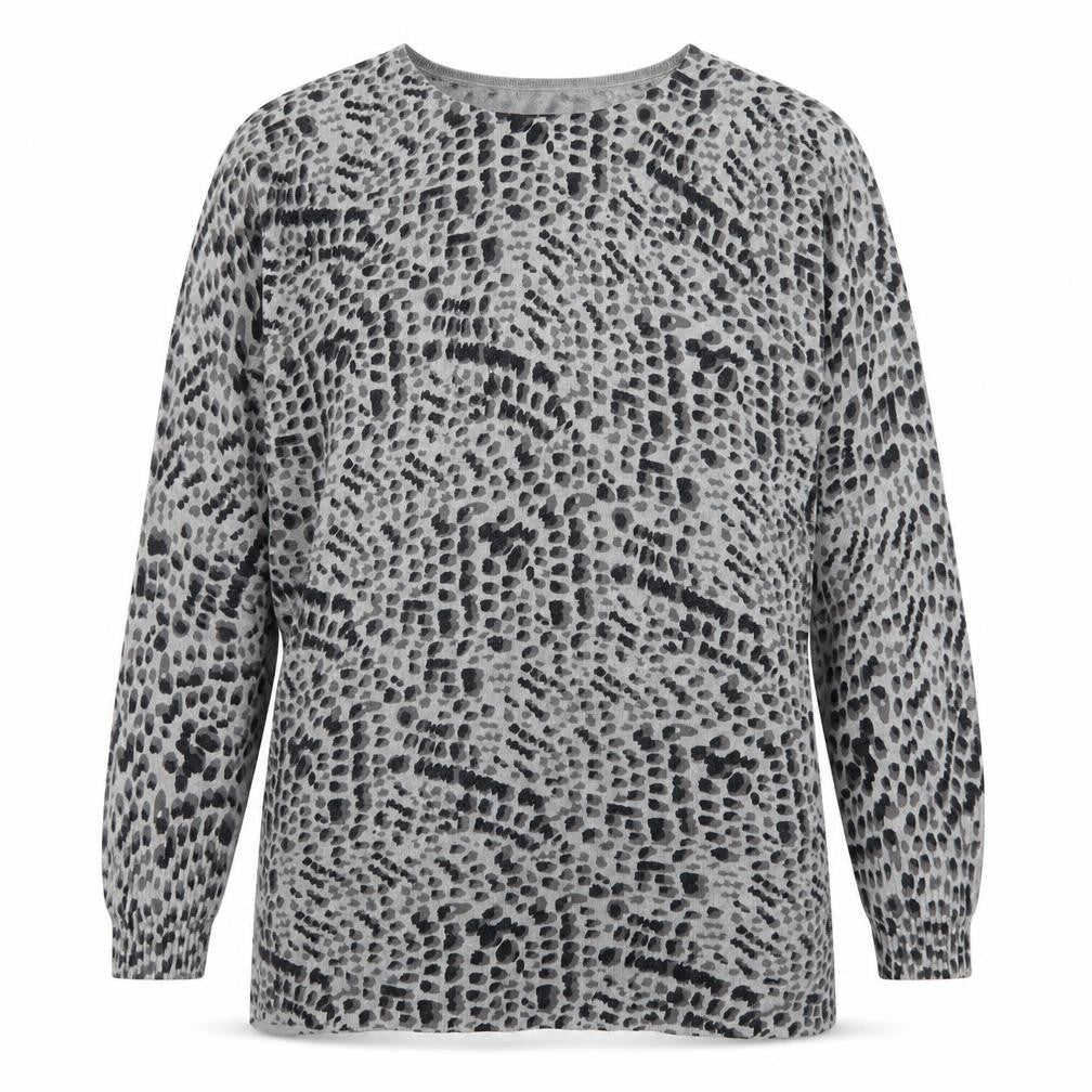 Womens UK Size M David Emanuel Grey Pullover Jumper