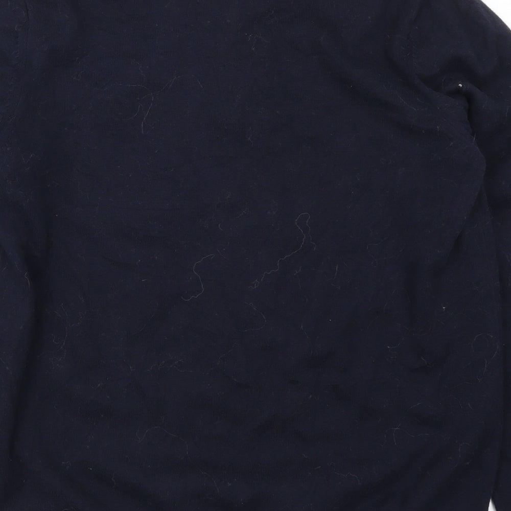 Blue Harbour Mens Blue  Knit Pullover Jumper Size S