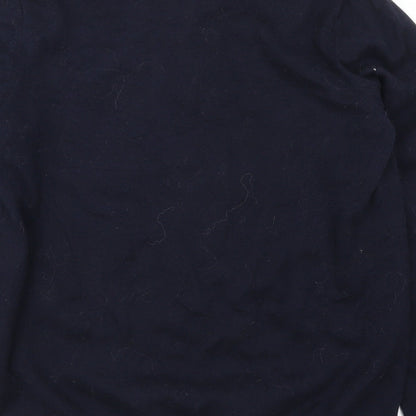 Blue Harbour Mens Blue  Knit Pullover Jumper Size S