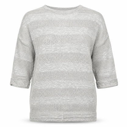 Womens UK Size S Papaya Silver Pullover Jumper