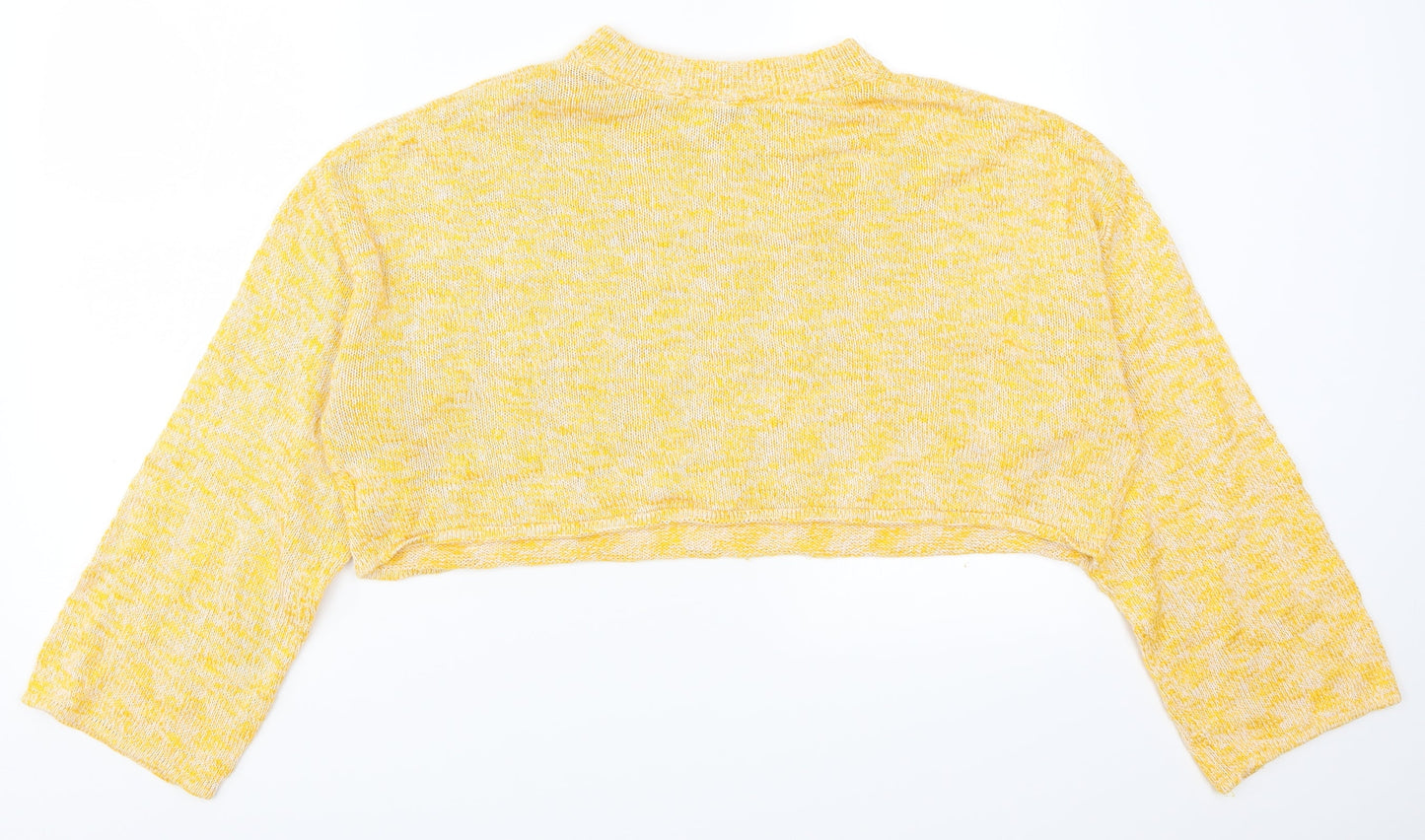 Womens UK Size L H&M Yellow Pullover Jumper