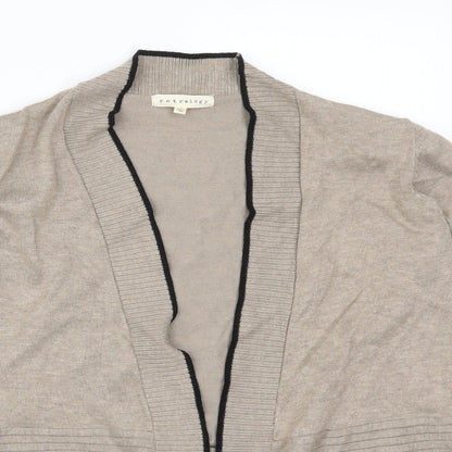 Womens UK Size S Retrology Brown Cardigan Jumper