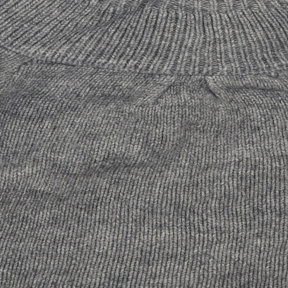 Womens UK Size 10 Debenhams Grey Cardigan Jumper