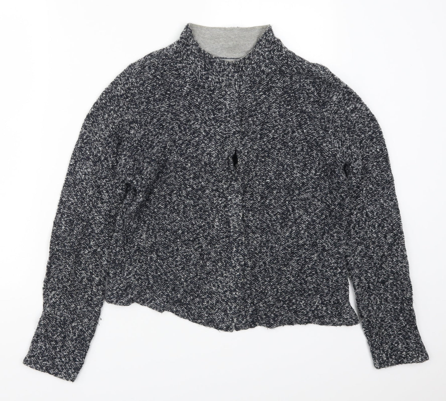 Womens UK Size 12 Bianca Grey Cardigan Jumper