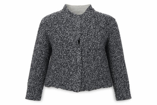 Womens UK Size 12 Bianca Grey Cardigan Jumper