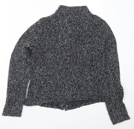 Womens UK Size 12 Bianca Grey Cardigan Jumper