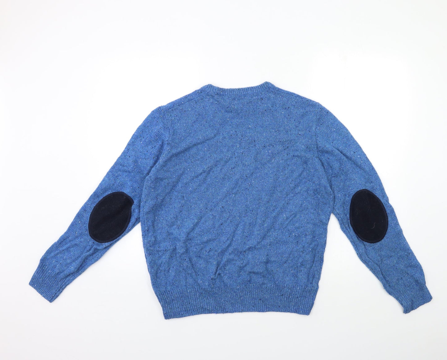 Cedar Wood State Mens Blue  Knit Pullover Jumper Size L