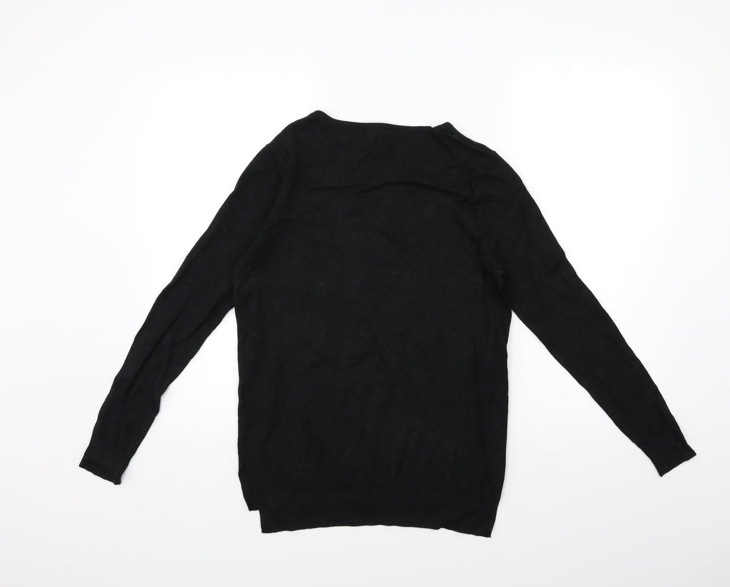 Womens UK Size 10 Peacocks Black Pullover Jumper