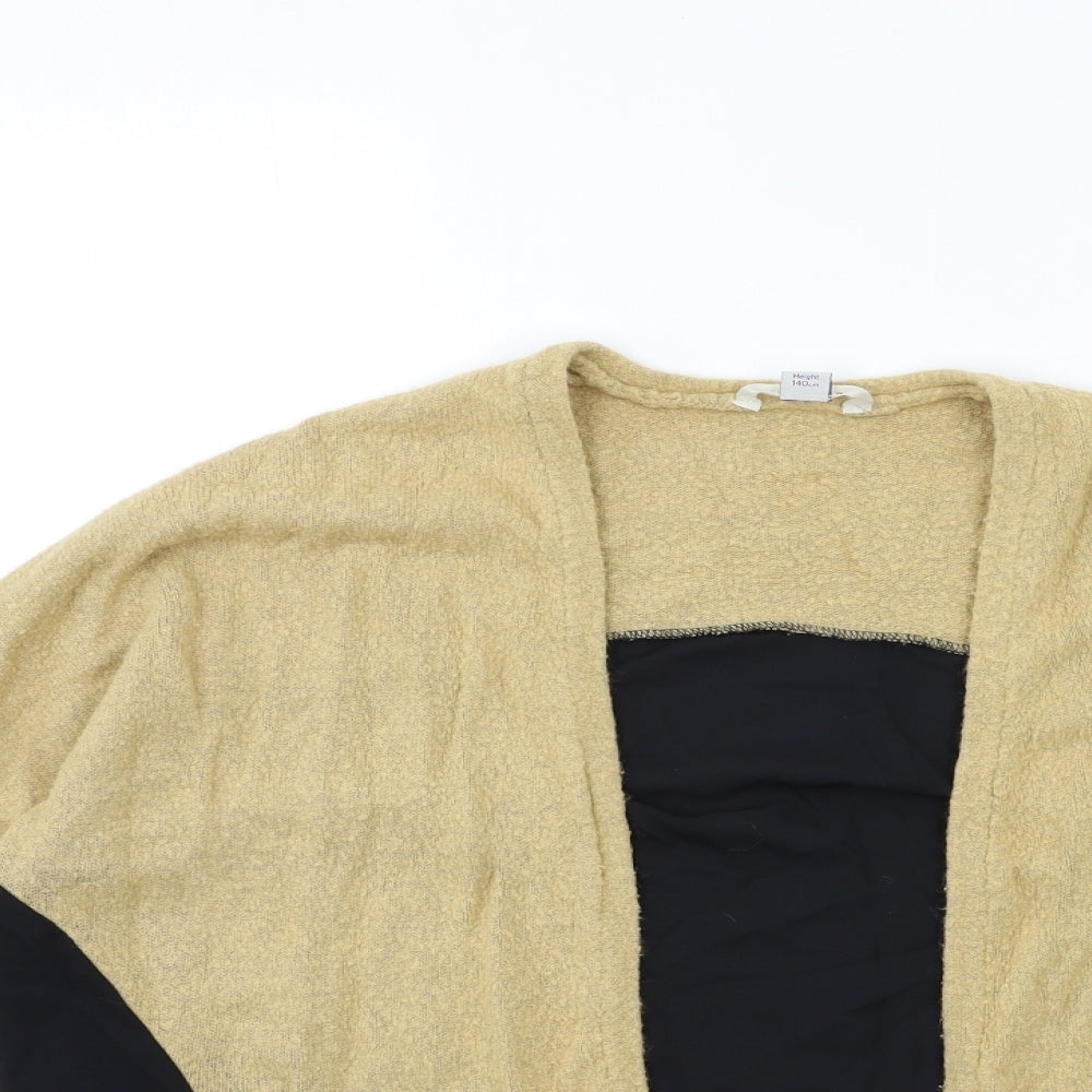 River Island Girls Beige   Cardigan Jumper Size 9 Years