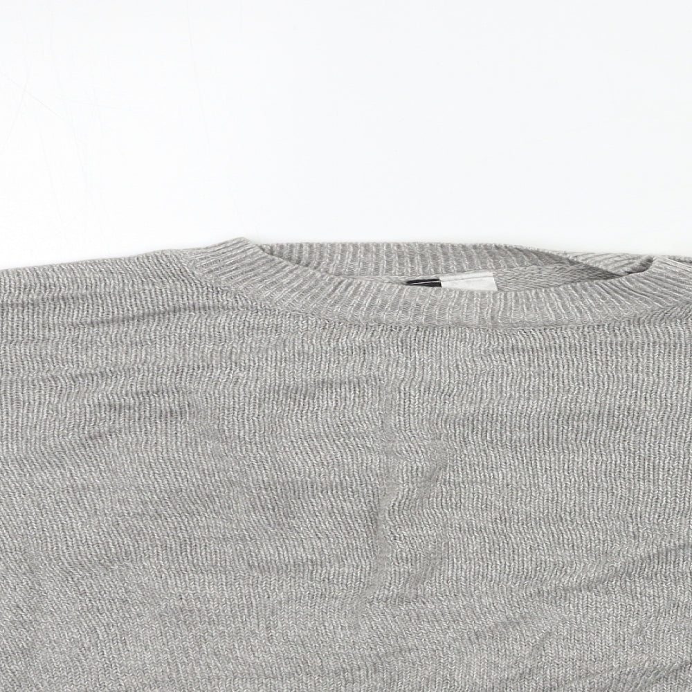 Womens UK Size S H&M Grey Pullover Jumper