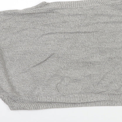 Womens UK Size S H&M Grey Pullover Jumper