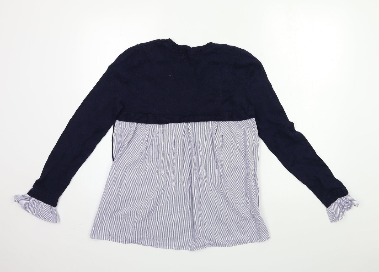 Womens UK Size S Oasis Blue Pullover Jumper
