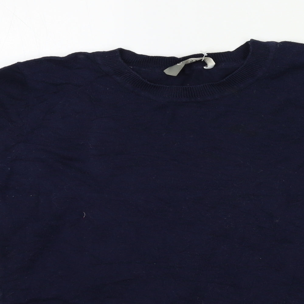 Womens UK Size S Oasis Blue Pullover Jumper