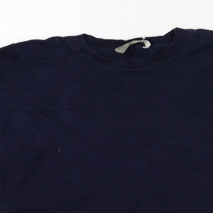 Womens UK Size S Oasis Blue Pullover Jumper