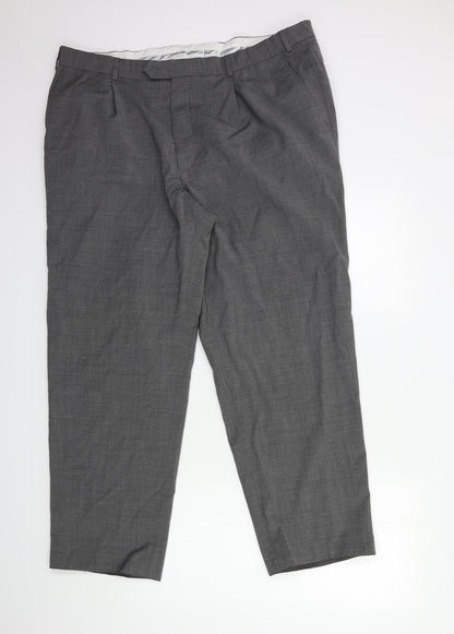 oascar jacobs Womens Grey   Trousers  Size 38 in L30 in