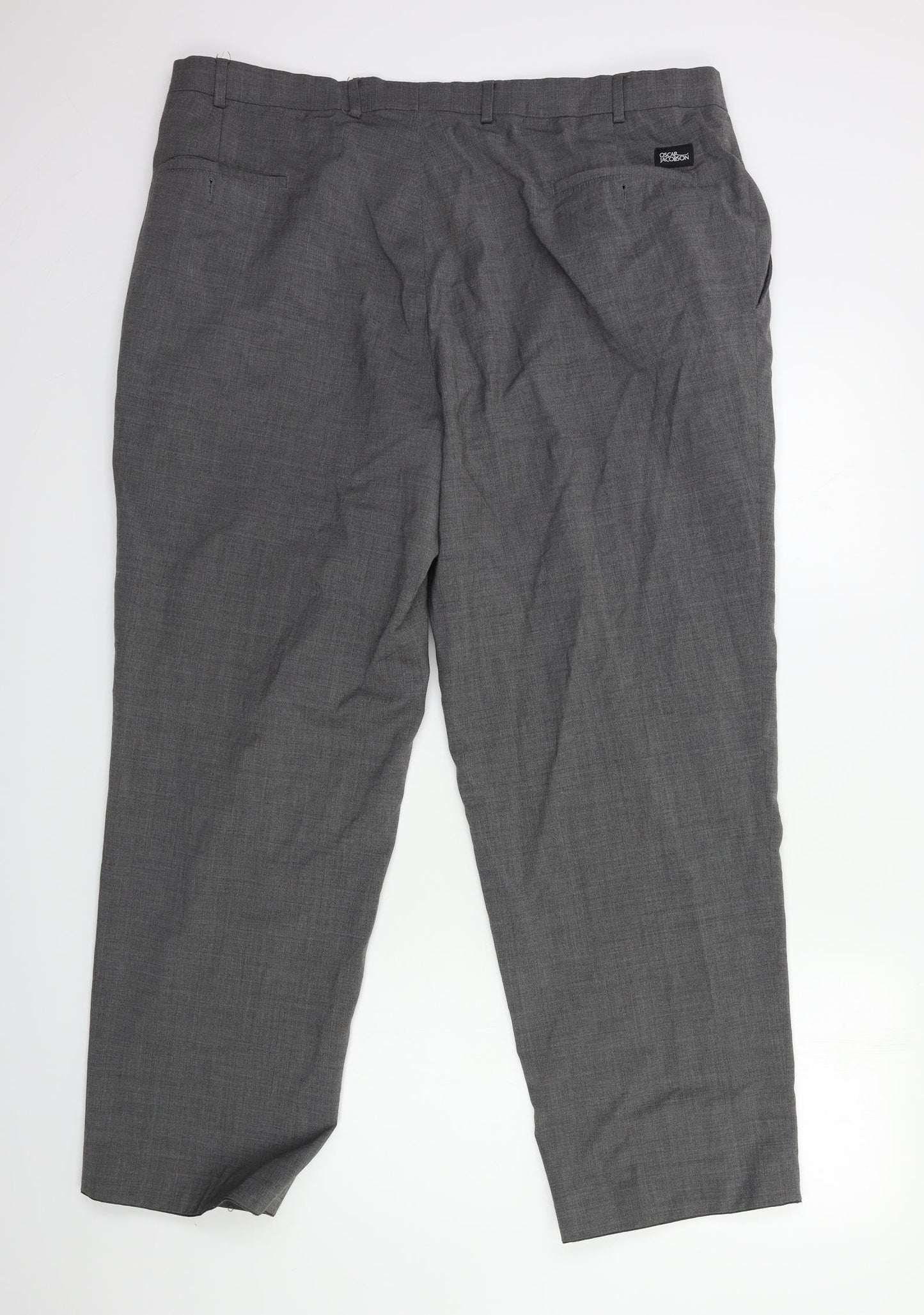 oascar jacobs Womens Grey   Trousers  Size 38 in L30 in