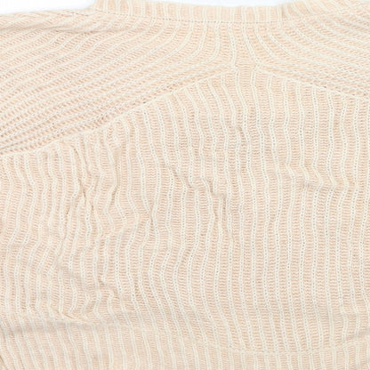 Womens UK Size S Topshop Pink Pullover Jumper