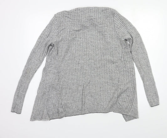 Cedar Wood State Mens Grey   Cardigan Jumper Size S