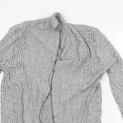 Cedar Wood State Mens Grey   Cardigan Jumper Size S