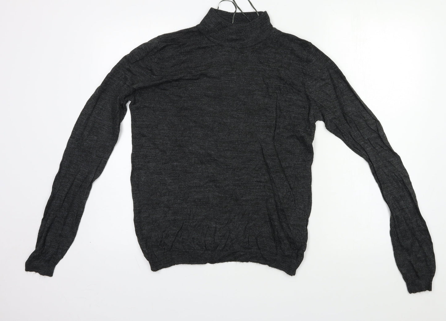 Womens UK Size 12 Peacocks Grey Pullover Jumper