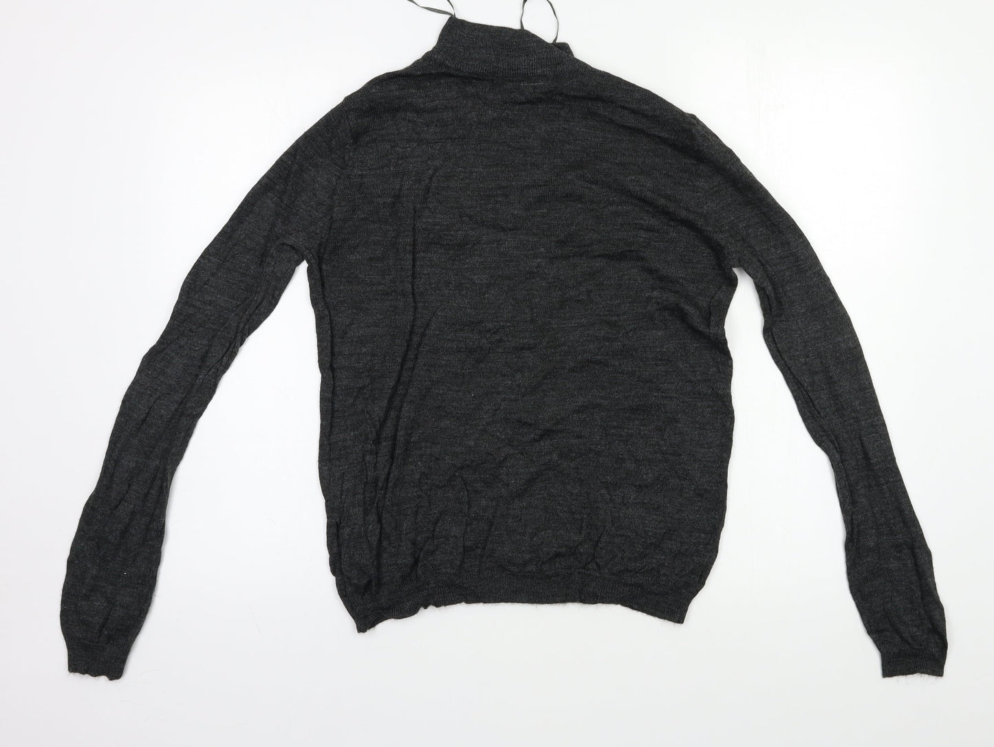 Womens UK Size 12 Peacocks Grey Pullover Jumper