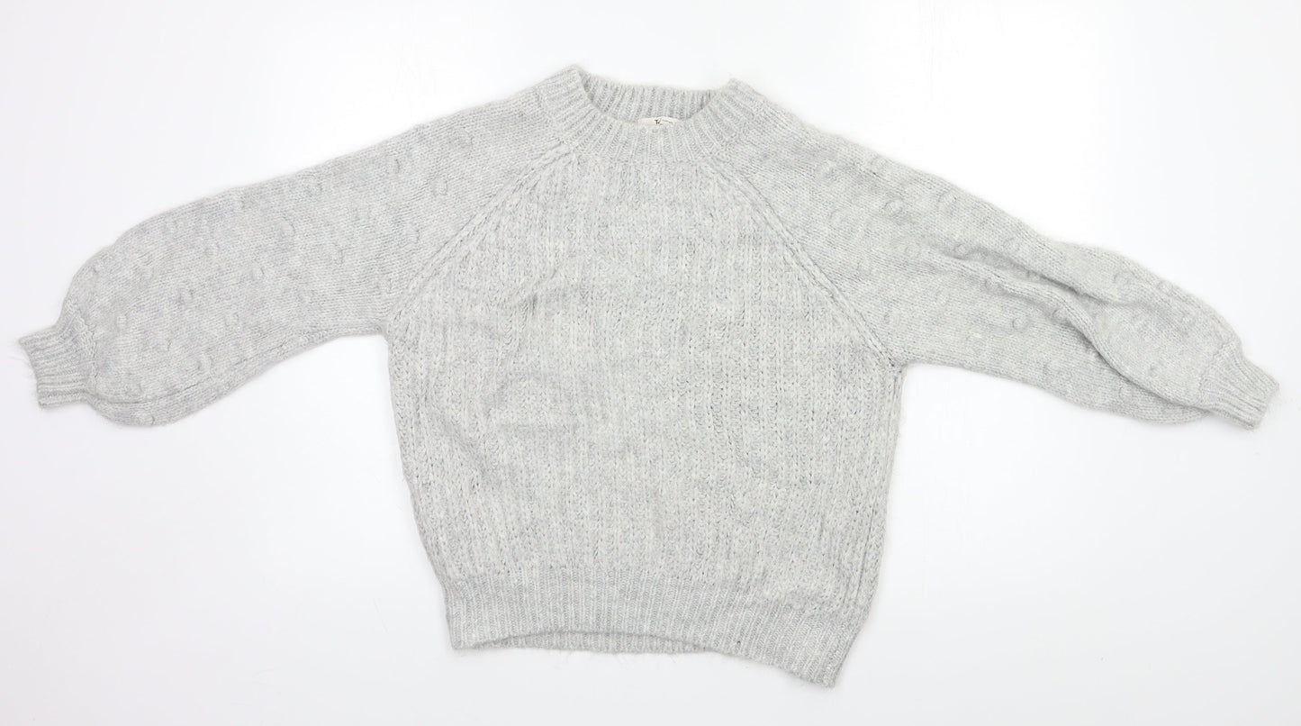 TU Womens Grey   Pullover Jumper Size 12