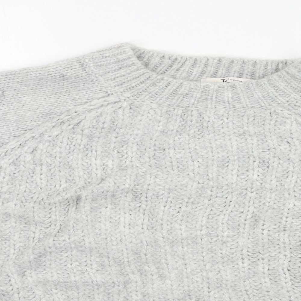 TU Womens Grey   Pullover Jumper Size 12