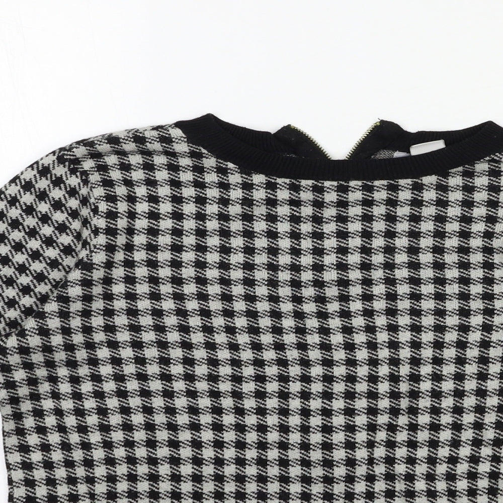 Womens UK Size S H&M Grey Pullover Jumper
